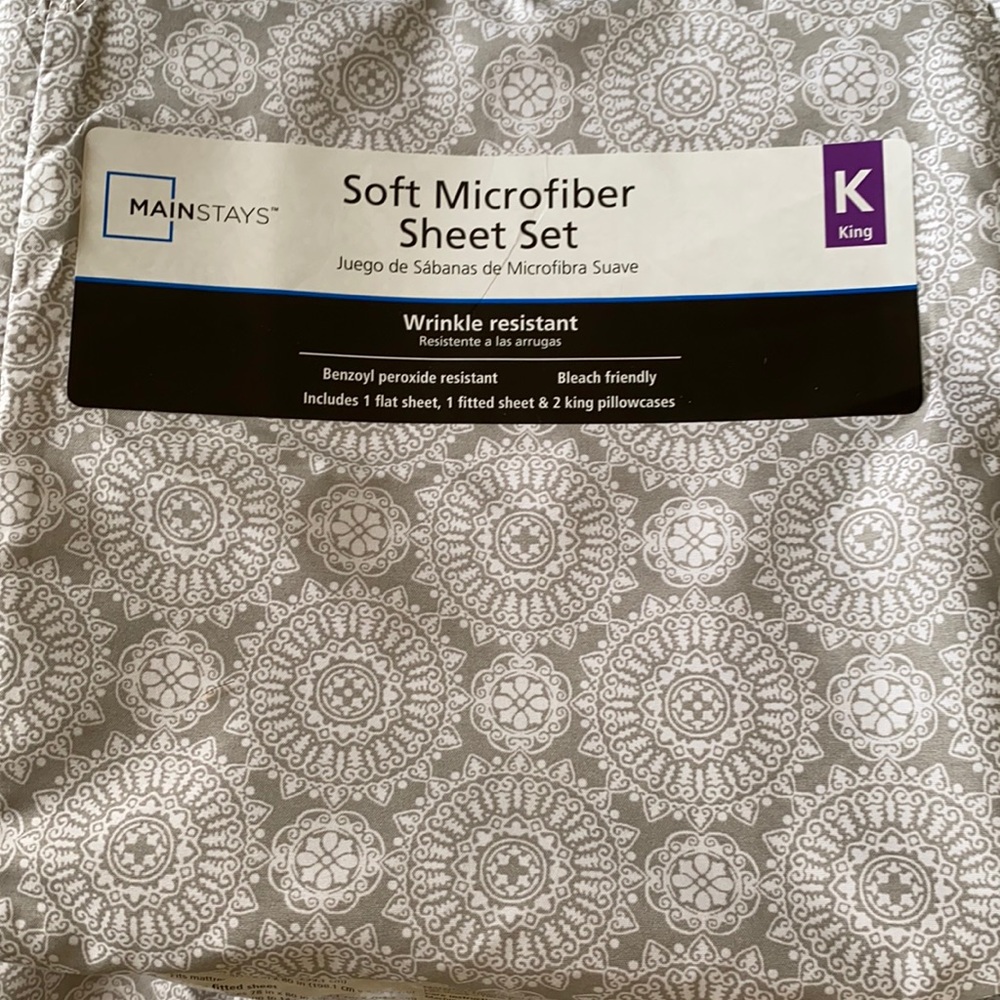 COPY - King size FLAT SHEET ONLY